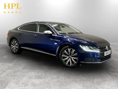 Used VW Arteon Elegance 190 HP (139 kW) 2019 Blue Hatchback