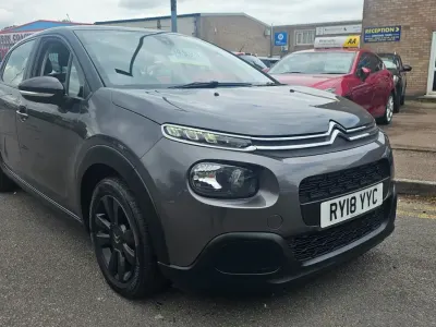 Begagnad Citroën C3 Feel 2018 Grå Halvkombi