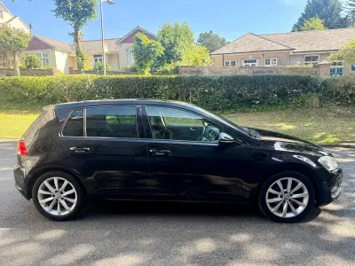 Used VW Golf VII GT 2013 Black Hatchback