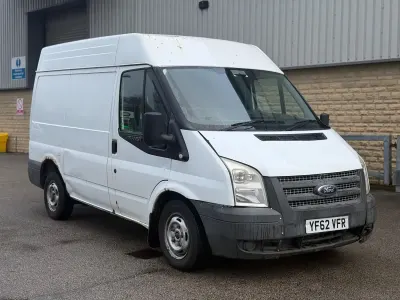 Used Ford Transit 100 HP (73 kW) 2013 White Van