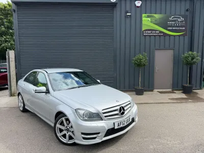Used Mercedes C220 170 HP (125 kW) 2012 Silver Sedan