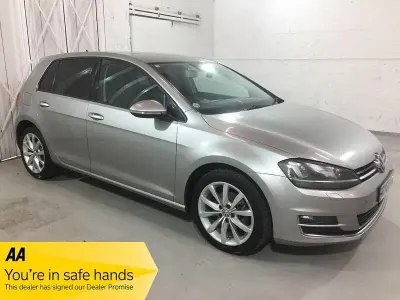 Begagnad VW Golf VII GT 140 HK (102 kW) 2013 Silver Halvkombi