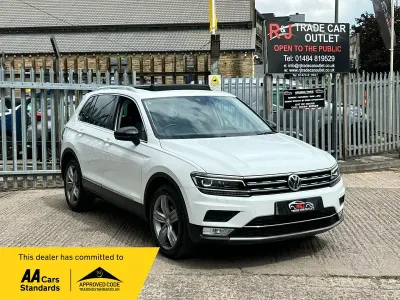 Used VW Tiguan SEL 150 HP (110 kW) 2017 White SUV
