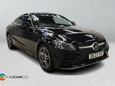 Used Mercedes C300 AMG line 2023 Black Coupe
