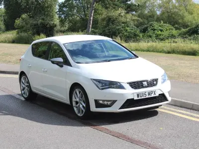 Second-hand Seat Leon FR 180 CP (132 kW) 2015 Alb Hatchback