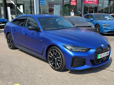 Used BMW i4 Comfort Edition 400 kW (544 HP) 2023 Blue Sedan