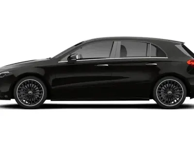 Used Mercedes A180 AMG Line Premium 136 HP (100 kW) 2022 Black Hatchback