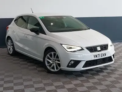 Used Seat Ibiza FR 95 HP (69 kW) 2022 White Hatchback