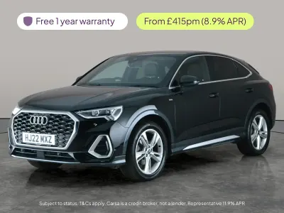 Used Audi Q3 S-Line 150 HP (110 kW) 2022 Black SUV