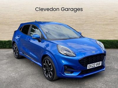 Używany Ford Puma ST-Line X 125 KM (91 kW) 2022 Niebieski SUV