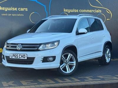 White Used 2015 VW Tiguan R-line SUV | £12,490 (Fair price)