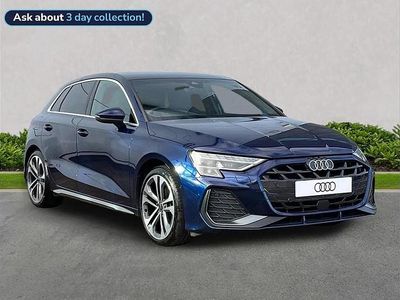 Used Audi A3 S-Line 116 HP (85 kW) 2024 Blue Hatchback
