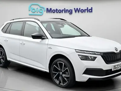 Gebraucht Skoda Kamiq Monte Carlo 150 PS (110 kW) 2023 Weiß SUV