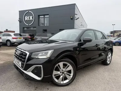 Usado Audi Q2 S-Line 150 HP (110 kW) 2021 Preto SUV