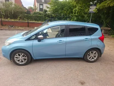 Używany Nissan Note Acenta Premium 90 KM (66 kW) 2015 Niebieski Hatchback