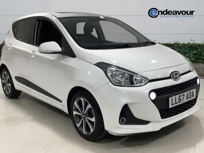 Usado Hyundai i10 Premium SE 87 CV (63 kW) 2017 Blanco Utilitario