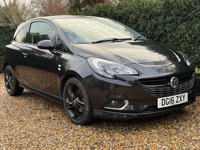 Used Vauxhall Corsa Edition 100 HP (73 kW) 2016 Black Hatchback