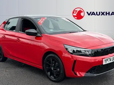 Used Vauxhall Corsa 101 HP (74 kW) 2025 Red Hatchback