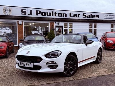 White Used 2018 Fiat 124 Spider S Cabriolet | £12,990 (A bit pricey)