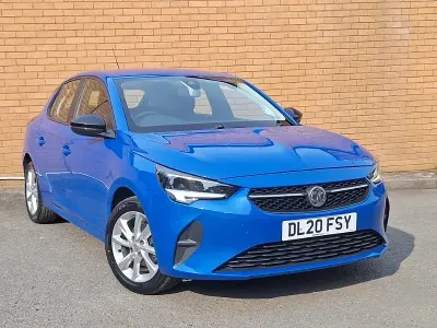 Used Vauxhall Corsa 75 HP (55 kW) 2020 Blue Hatchback