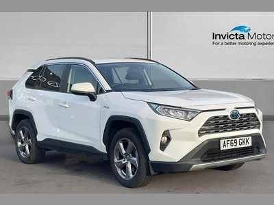 Used Toyota RAV4 Hybrid Design 218 HP (160 kW) 2019 White SUV