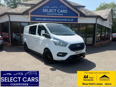 Used Ford Transit 130 HP (95 kW) 2019 White Van