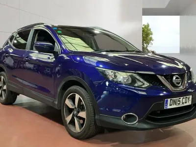 Used Nissan Qashqai N-TEC 115 HP (84 kW) 2015 Blue SUV