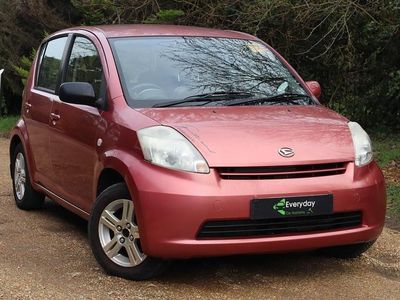 Used Daihatsu Sirion 2005 Red Hatchback