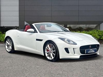 Used Jaguar F-Type Supercharged 2015 White Cabriolet