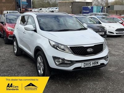 Used Kia Sportage 130 HP (95 kW) 2015 White SUV