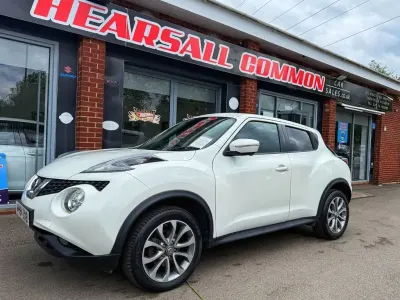 Used Nissan Juke S 110 HP (80 kW) 2014 White SUV
