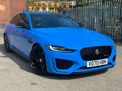 Used Jaguar XE S 250 HP (183 kW) 2020 Blue Sedan
