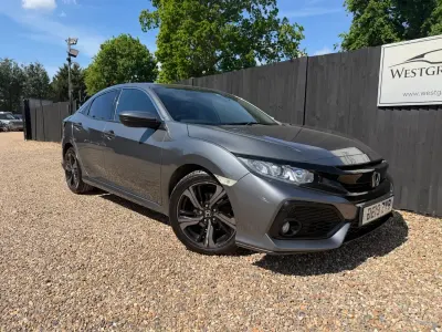 Używany Honda Civic SR 126 KM (92 kW) 2019 Szary Hatchback
