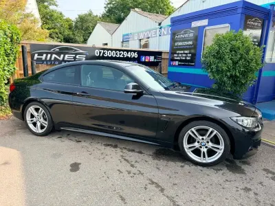 Used BMW 420 Coupé M Sport 184 HP (135 kW) 2019 Black Coupe