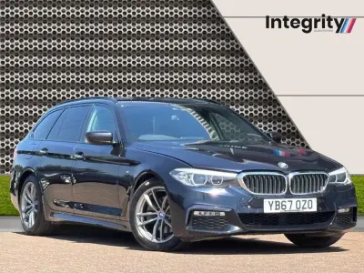 Used BMW 520 M Sport 190 HP (139 kW) 2017 Black Estate
