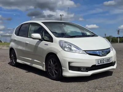 Used Honda Jazz Hybrid 2012 White Hatchback