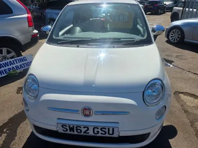 Begagnad Fiat 500 Pop 69 HK (50 kW) 2013 Vit Halvkombi