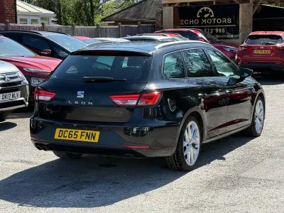 Begagnad Seat Leon FR 2016 Svart Kombi
