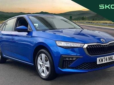 Blue Used 2024 Skoda Scala SE Hatchback | £15,696 (Fair price)