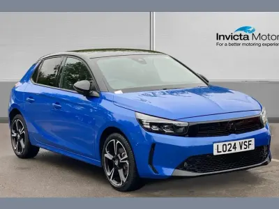 Used Vauxhall Corsa Ultimate 100 HP (73 kW) 2024 Blue Hatchback