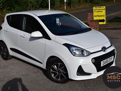 Used Hyundai i10 Premium 87 HP (63 kW) 2018 White Hatchback