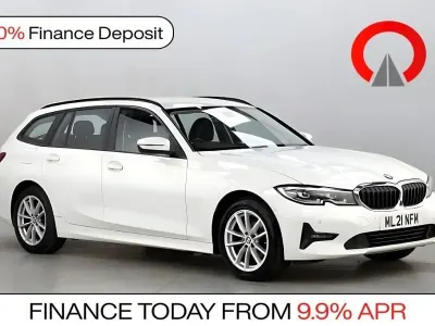 Begagnad BMW 318 Comfort Edition 150 HK (110 kW) 2021 Vit Kombi