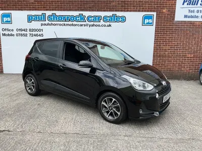 Used Hyundai i10 Premium 67 HP (49 kW) 2017 Black Hatchback