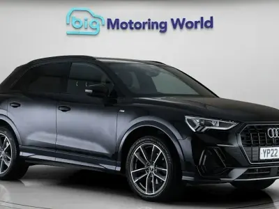 Used Audi Q3 Black Edition 150 HP (110 kW) 2022 Black SUV