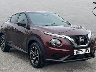 Used Nissan Juke N-Connecta 114 HP (83 kW) 2025 Red SUV