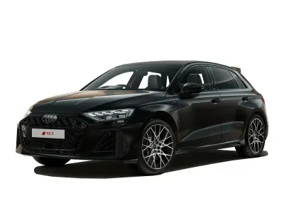 New Audi RS3 400 HP (294 kW) 2026 Black Sedan