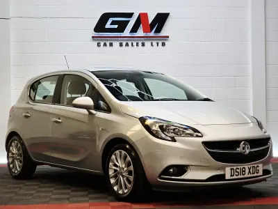 Used Vauxhall Corsa 88 HP (64 kW) 2018 Silver Hatchback