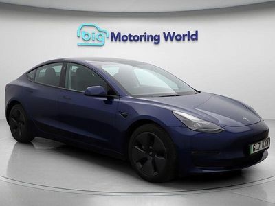 Blue Used 2021 Tesla Model 3 Long Range AWD Sedan | £18,200 (Fair price)