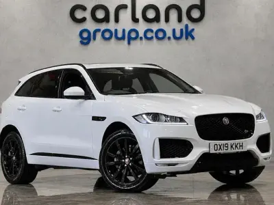Used Jaguar F-Pace Chequered Flag 180 HP (132 kW) 2019 White SUV