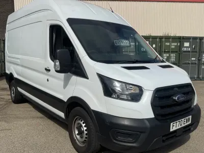Used Ford Transit 130 HP (95 kW) 2021 White Van